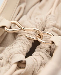 Mango Women's Mini Shopper-Style Shoulder Bag