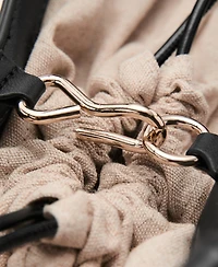 Mango Women's Mini Shopper-Style Shoulder Bag