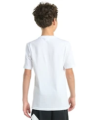 adidas Big Boy Short Sleeve Multi-Sport Grid Graphic T-Shirt