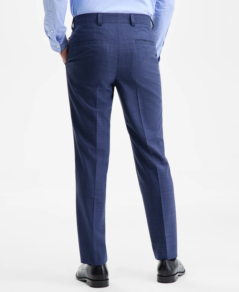 Hugo by Boss Men's Modern-Fit Plaid Suit Pants