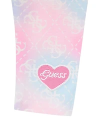 Guess Baby Girls 2-Piece Long Sleeve T-Shirt and Printed Legging Set