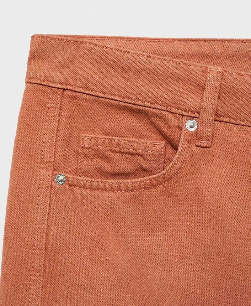 Mango Women's High-Rise Wide Leg Jeans