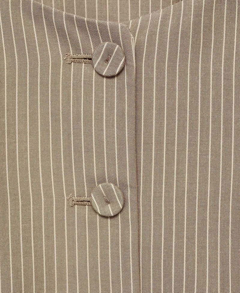 Mango Women's Striped Lyocell Suit Vest
