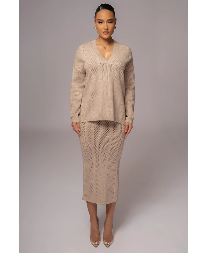 Jluxlabel Women's Estela Sweater Knit Top