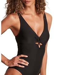 Adore Me Women's Elizabeth Swimwear Smoothing One Piece