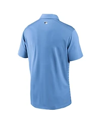 Nike Men's Light Blue Kansas City Royals Authentic Collection Connect Victory Performance Polo Shirt