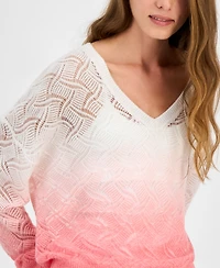 Boss Orange Women's Ombre Pointelle Sweater