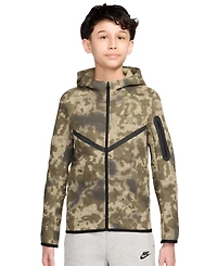 Nike Sportswear Big Boys Tech Fleece Full-Zip Hoodie