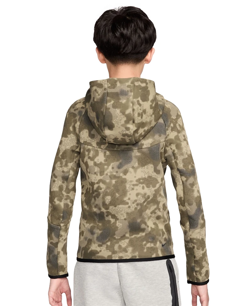 Nike Sportswear Big Boys Tech Fleece Full-Zip Hoodie