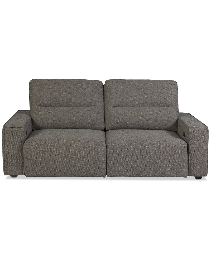 Frandlyn 2-Pc. Fabric Power Sliding Sofa, Exclusively at Macy's