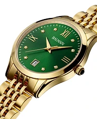 Balmain Women's Swiss Classic R Diamond Accent Gold Pvd Stainless Steel Bracelet Watch 34mm