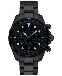 Certina Men's Swiss Automatic Chronograph Ds Action Stainless Steel Bracelet Watch 45mm