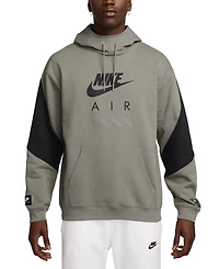 Nike Men's Air Fleece Roomy-Fit Logo-Print Hoodie