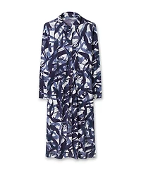 Celtic & Co. Women's Slub Jersey Shirt Midi Dress