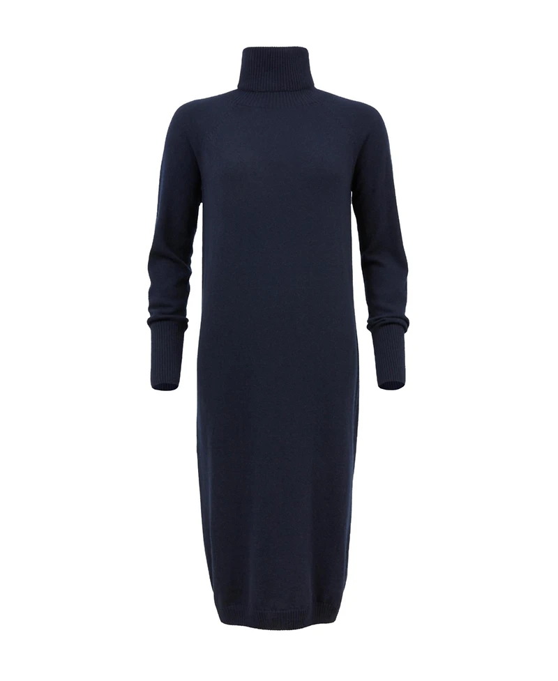 Celtic & Co. Women's Supersoft Midi Turtleneck Dress