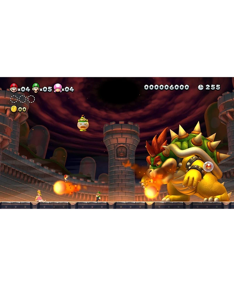Nintendo Switch White Oled Console with New Super Mario Bros. U Deluxe, MightySkins Console and Controller Skin Voucher