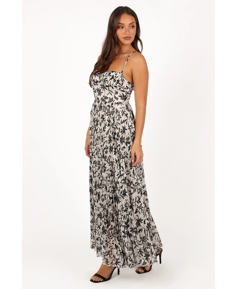 Petal and Pup Women's Achanti Pleated Maxi Dress