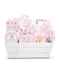 Alder Creek Roses for Relaxation Gift Basket