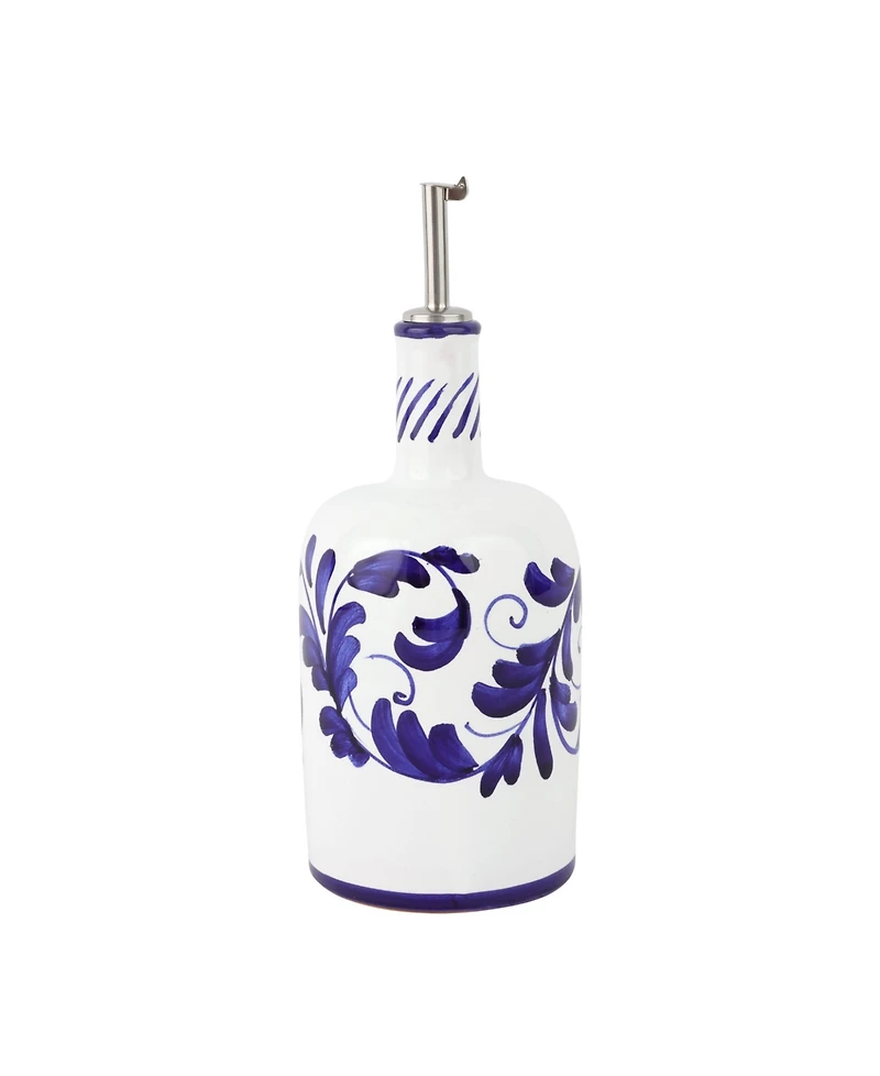 Vietri Arezzo Cobalt Olive Oil Bottle