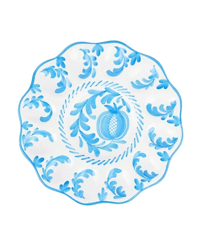 Vietri Arezzo Egg Platter