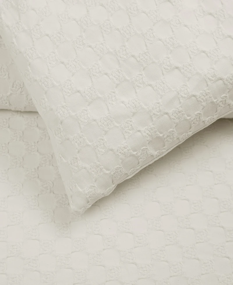 Brooklyn Loom Woven Texture 3-Pc. Comforter Set, Full/Queen