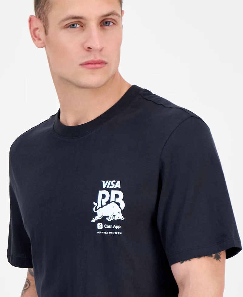 Hugo by Boss Men's Core Fanwear Relaxed Fit Short Sleeve Crewneck Graphic T-Shirt