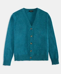 Charter Club Women's Petite 100% Cashmere Cardigan, Created for Macy's