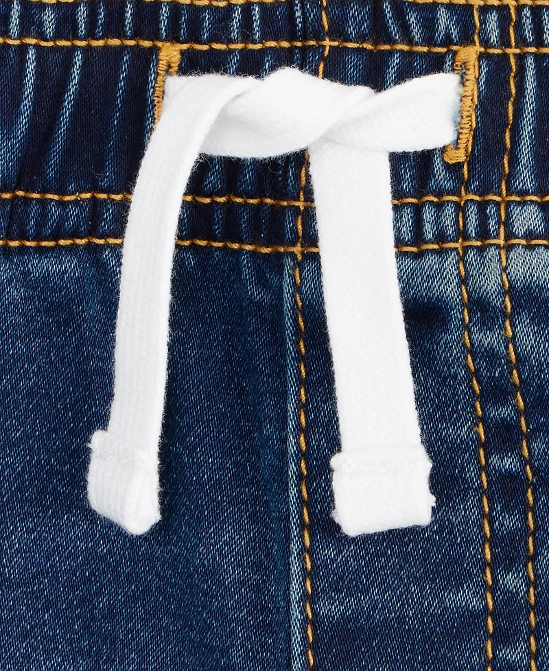 Epic Threads Toddler Boys 2T-4T Super Soft Stretch Knit Denim Jogger Jeans, Exclusively at Macy's