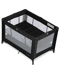 Dream On Me Zazzy Portable Playard with Bassinet in Gray