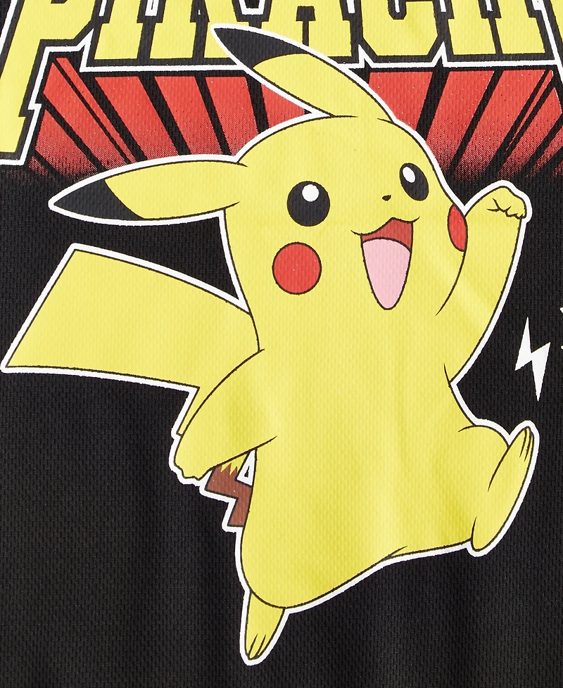 Pokemon Little & Big Boys Electric Jersey Shirt