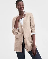 Charter Club Womens Button Front 100 Cashmere Cardigan Xs 3x Macys Exclusive