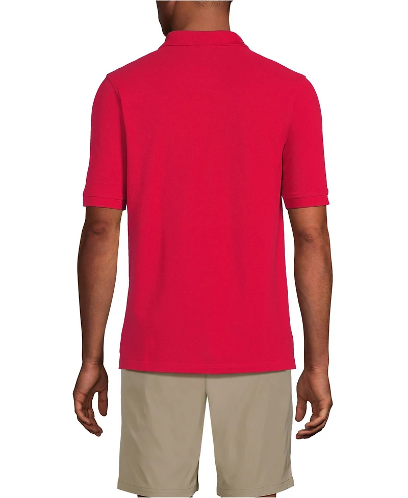 Lands' End Men's Short Sleeve Mesh Polo Shirt