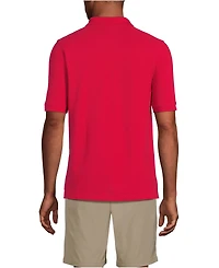 Lands' End Men's Short Sleeve Mesh Polo Shirt