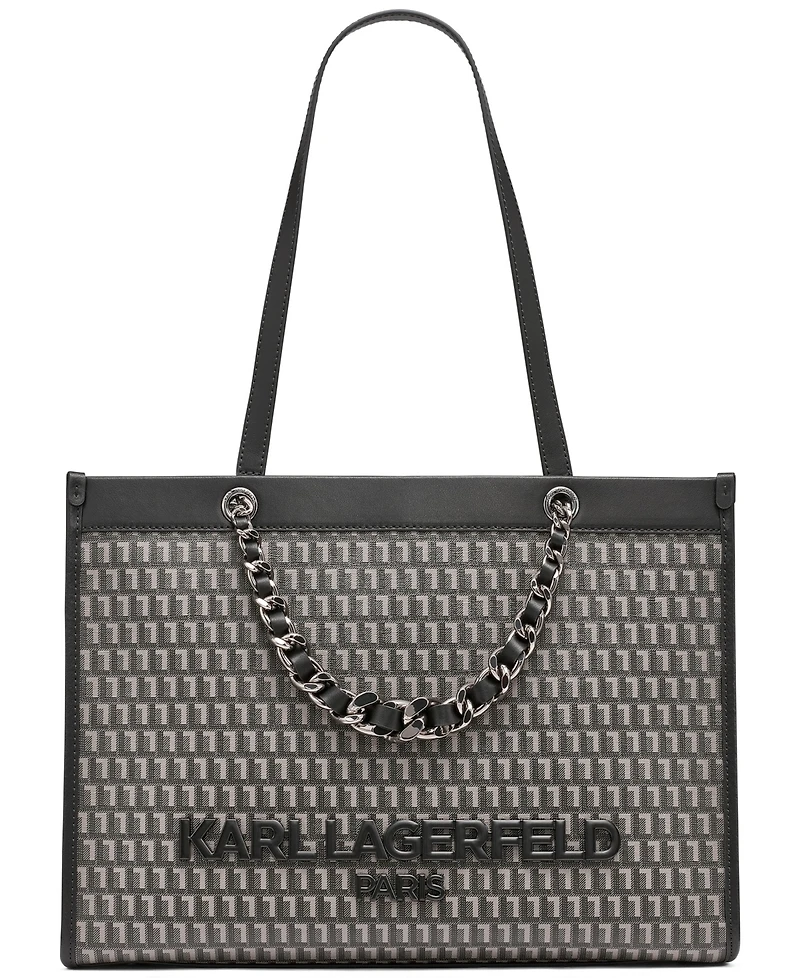 Karl Lagerfeld Paris Savoie Monogram Tote