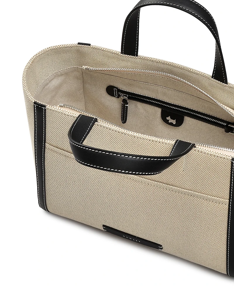 Radley London Oak Street Canvas Large Zip Top Grab Bag