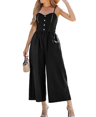 Cupshe Women's Elegant Palazzo Jumpsuit