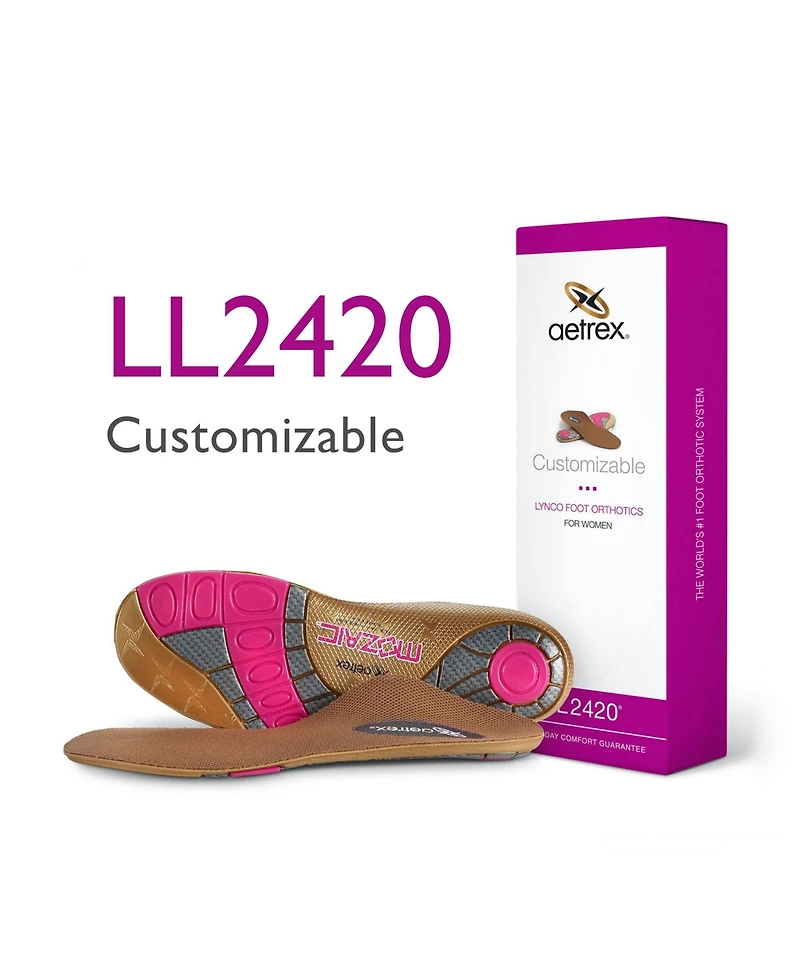 First Generation Women's Customizable Posted Orthotics
