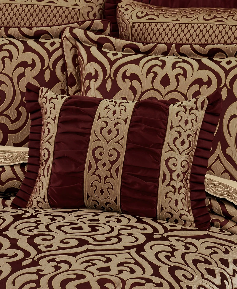 J Queen New York Renzo Boudoir Decorative Pillow, 15" x 20"