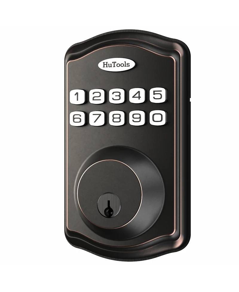 Zachvo Keyless Entry Deadbolt Lock, Electric Door Locks with Keypads