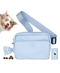3-in-1 Crossbody Dog Walk Bag with Matching Planet-Safe Poop Bags