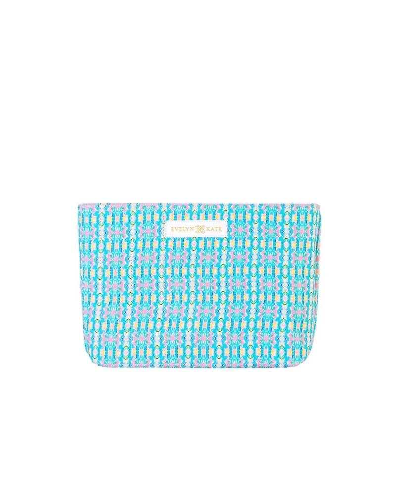 Evelyn & Kate Patterned Quilted Pouch