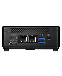 Msi Cubi N Adl-021US Mini Desktop Computer, Intel Celeron N100 1.8GHz, 4GB Ram, 128GB Ssd, Windows 11 Pro, Black