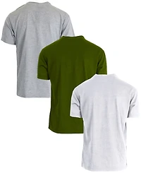 Galaxy by Harvic Men's -Pack Short Sleeve Stretch T-Shirt