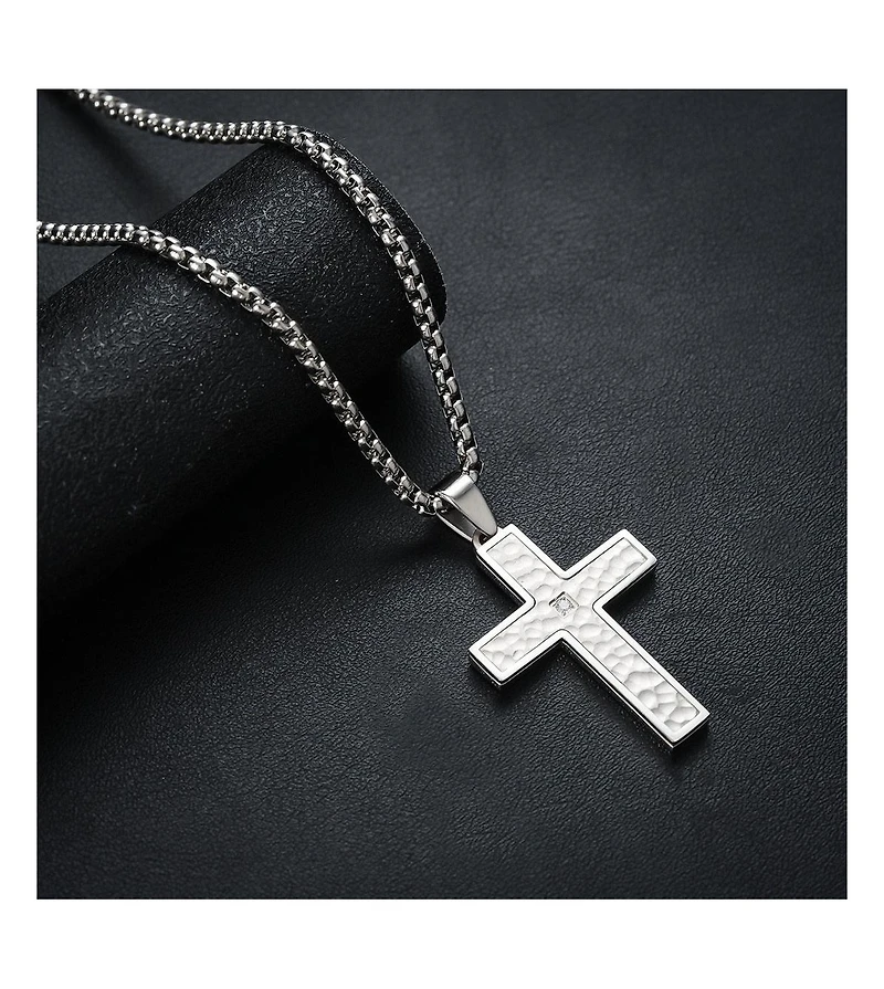 Anna Zuckerman Thorren Cross Necklace