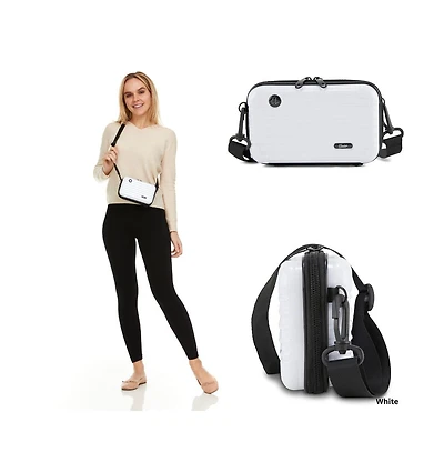 Mini Travel Suitecase White