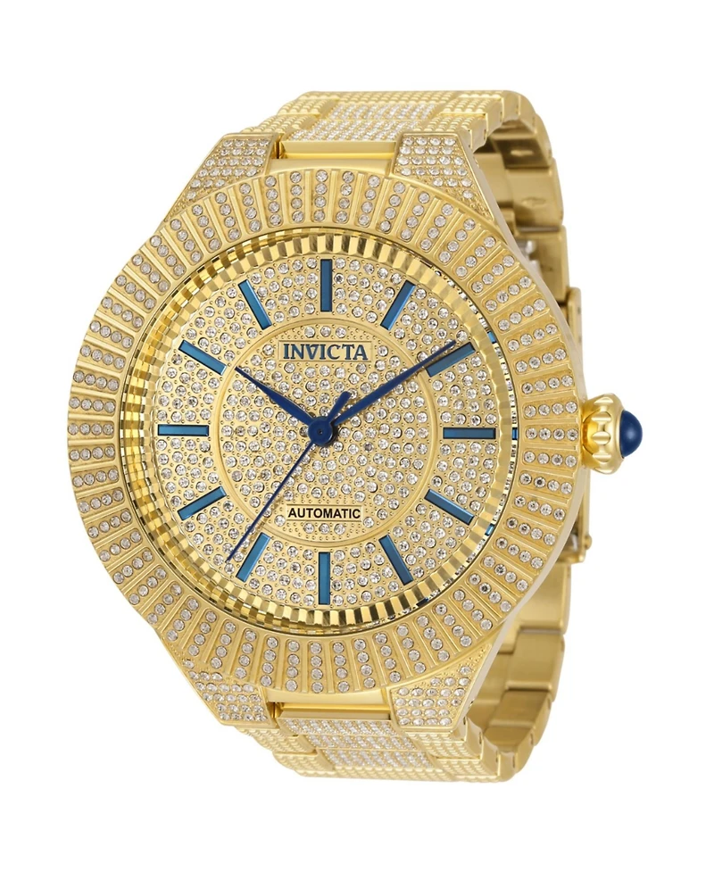 Invicta Men's 34587 Specialty Automatic 3 Hand Pave Dial Watch