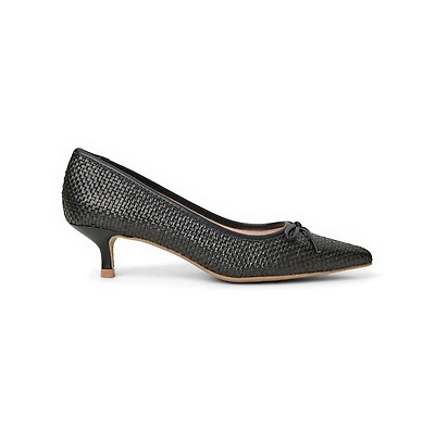 Pammi Pump - Raffia /Nappa