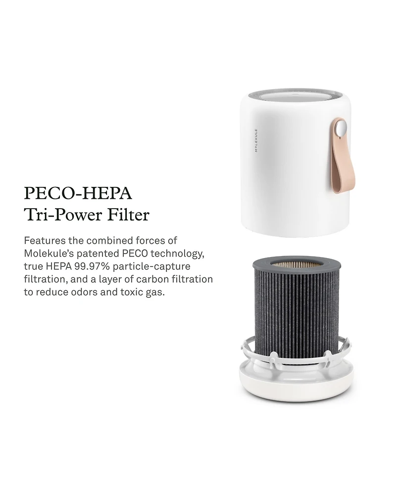 Molekule Peco-hepa Tri-Powered Filter for Air Mini and Air Mini