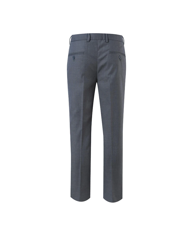 Elie Balleh Big Boys Boy?s Slim Fit Dress Pants Slacks - Grey, 10