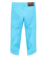 Elie Balleh Big Boys Aqua Slim Fit 5 Pocket Twill Pants
